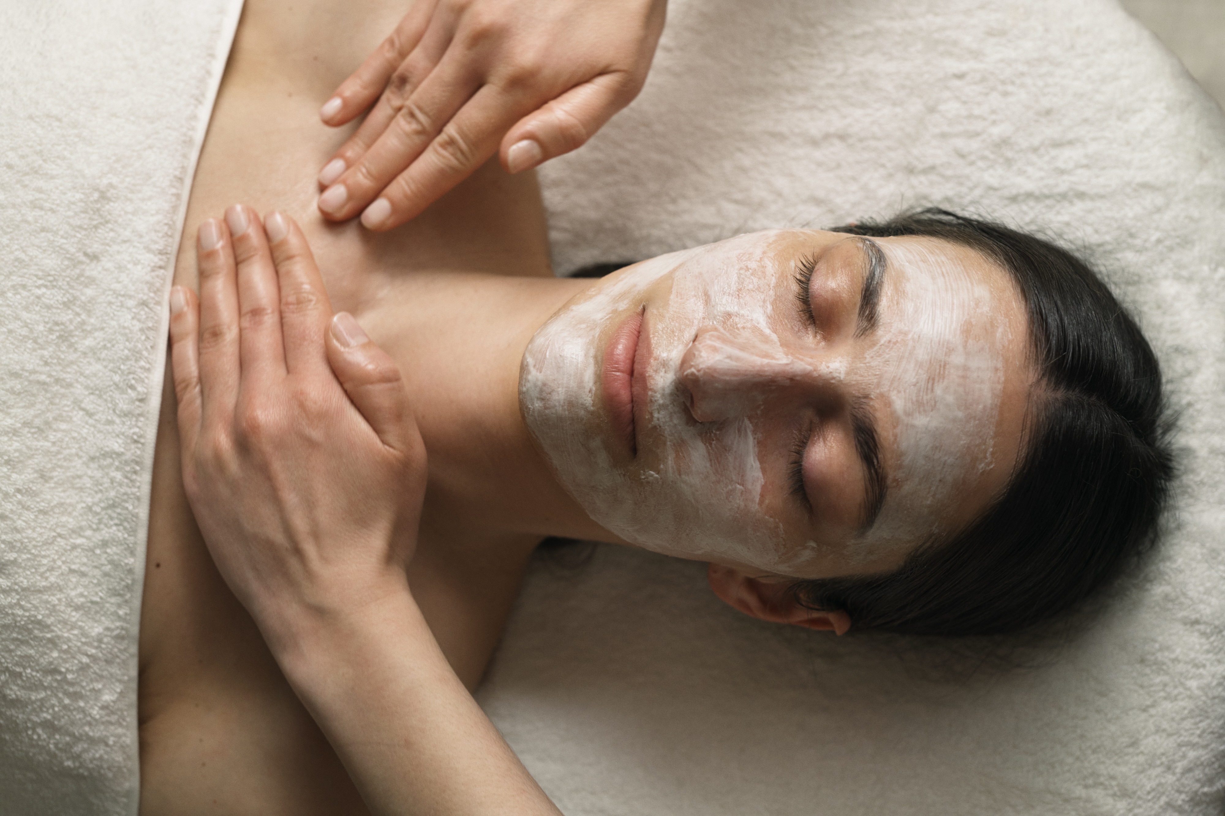 Espace de soin apaisant pour soins du visage Dr Hauschka à Cancale